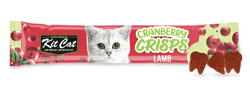 Kit Cat Cranberry Crisps Cat Treats - Lamb