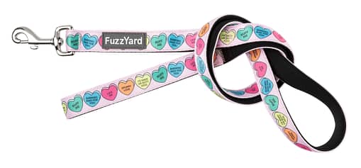 FuzzYard Dog Leads - Candy Hearts