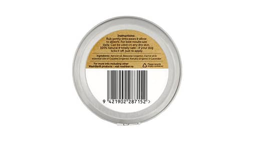 Washbar Paw Balm for Dogs 50ml