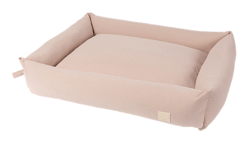 FuzzYard Premium Lounge Pet Bed Soft Blush