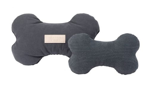 FuzzYard Life Dog Toy Bone Slate Grey