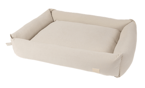 FuzzYard Premium Lounge Pet Bed, Sandstone