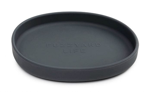 FuzzYard Life Silicone Cat Dish Slate Grey