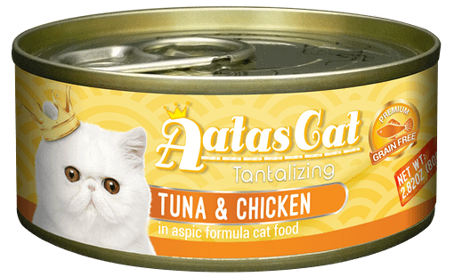 Aatas Cat Tantalizing Tuna & Chicken in Aspic 80g