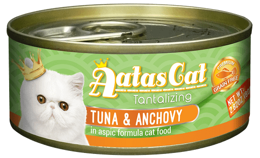 Aatas Cat Tantalizing Tuna & Anchovy in Aspic 80g