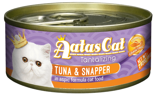 Aatas Cat Tantalizing Tuna & Snapper in Aspic 80g