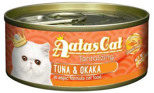 Aatas Cat Tantalizing Tuna & Okaka in Aspic 80g