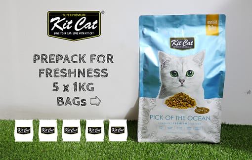 Kit Cat Premium Cat Food Pick Of The Ocean 5kg