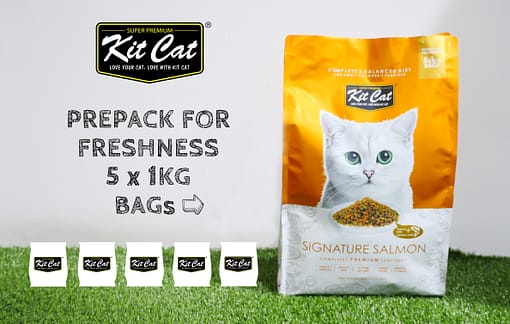 Kit Cat Premium Cat Food Signature Salmon 5kg