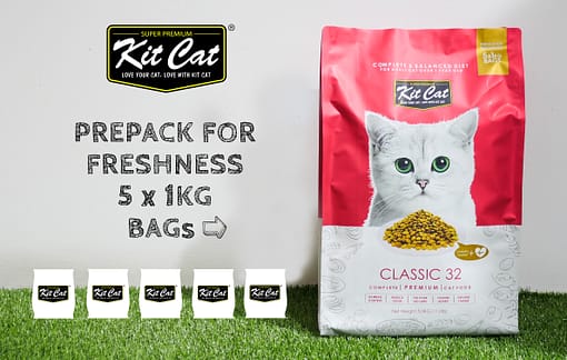 Kit Cat Premium Cat Food Classic 32 5kg