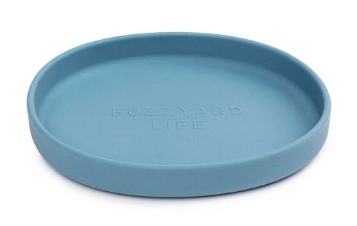 FuzzYard Life Silicone Cat Dish French Blue