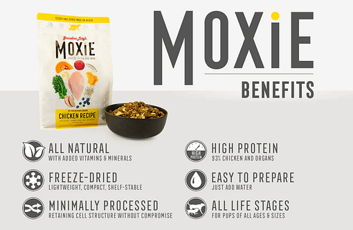 Grandma Lucy's Moxie Chicken Freze-Dried Dog Food 8oz