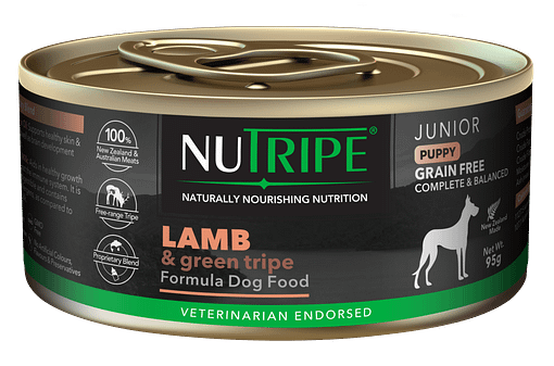 Nutripe Junior Lamb & Green Tripe Dog