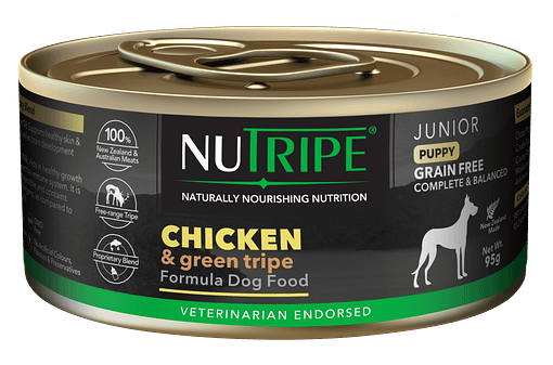 Nutripe Junior Chicken & Green Tripe Dog