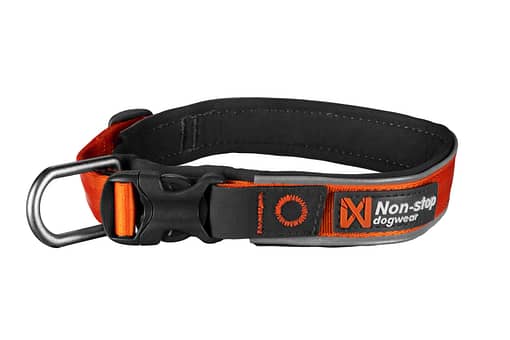 Non-stop Dogwear Roam Dog Collar - Orange