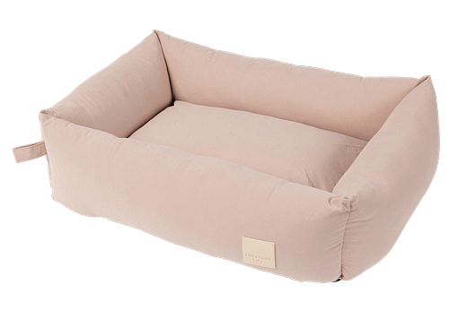 FuzzYard Premium Lounge Pet Bed Soft Blush