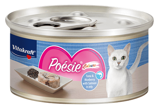 Vitakraft Poesie Colours Tuna & Riceberry in Jelly 70g