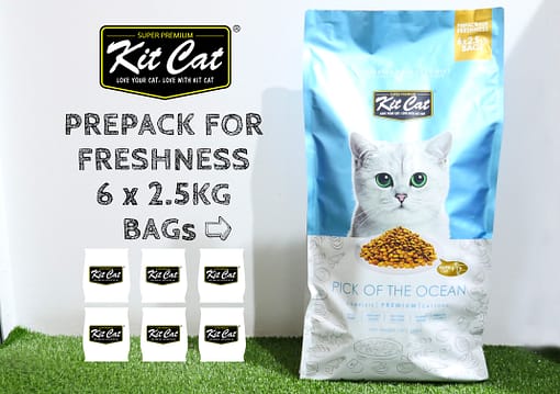 Kit Cat Premium Cat Food Pick Of The Ocean 15kg