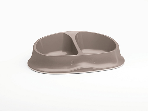 Stefanplast Chic Double Bowl Dove Grey