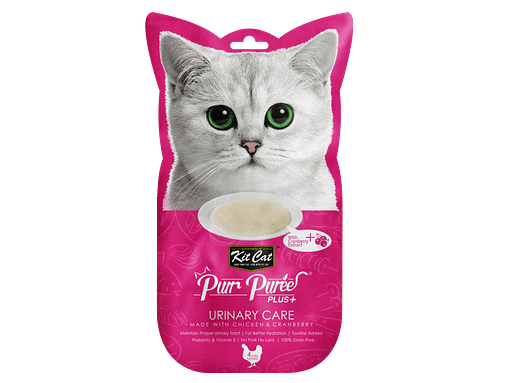 Kit Cat Purr Puree Plus+ Urinary Care 4x15g (Chicken)