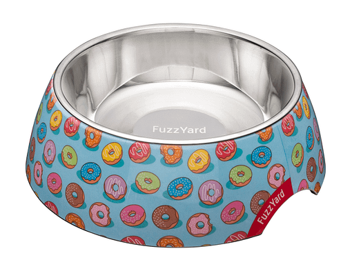 FuzzYard Easy Feeder Dog Bowl - You Drive Me Glazy