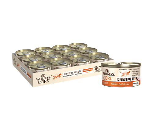 Wellness Core Digestive Health Pate Chicken Wet Cat Food