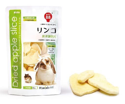 Pet'88 Crispy Apple Slice Food for Small Animals 30g