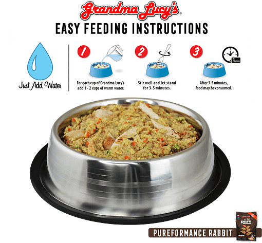 Grandma Lucy’s Freeze-Dried Pureformance Goat Dog Food