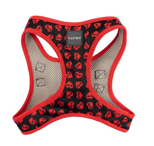 FuzzYard Step-in Dog Harness Heart Breaker