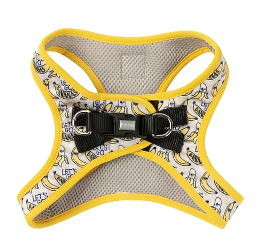 FuzzYard Step-in Dog Harness - Go Bananas