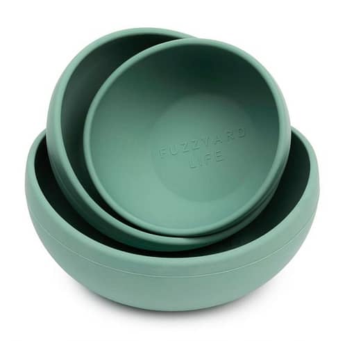 FuzzYard Life Silicone Bowl Myrtle Green