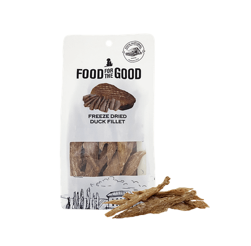 Food For The Good Freeze Dried Duck Fillet Cats & Dogs Treats