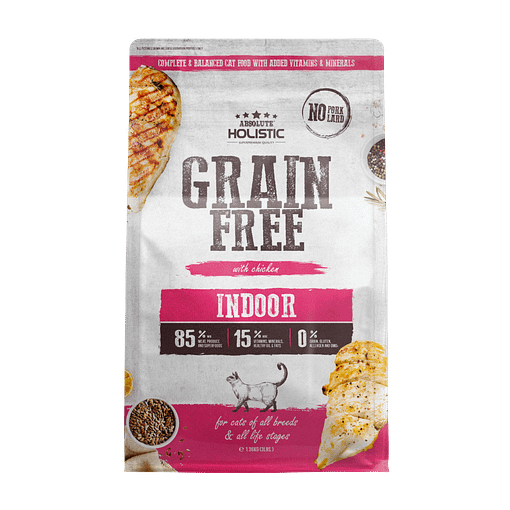 Absolute Holistic Grain Free Dry Cat Food - Indoor 3lbs