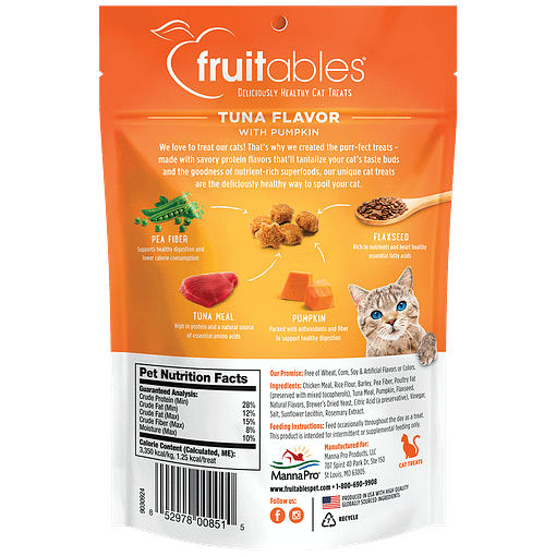 Fruitables Tuna with Pumpkin 2.5 Oz.