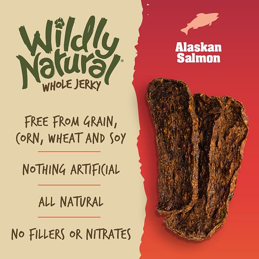 Fruitable Wildy Natural Whole Jerky Alaskan Salmon 5oz