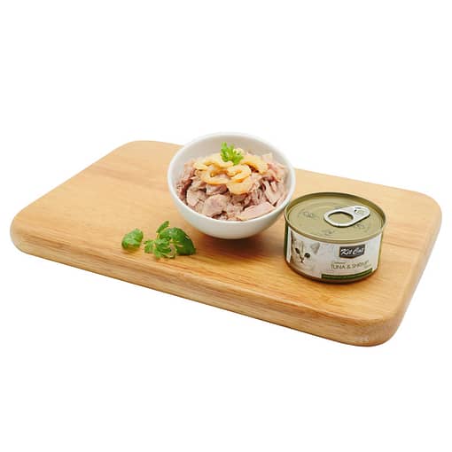 Kit Cat Deboned Tuna & Shrimp Toppers 80g