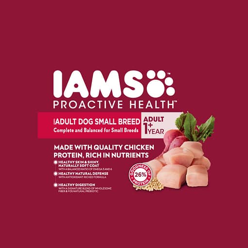 IAMS Dog Food Dry Food Adult Small Breed 3kg