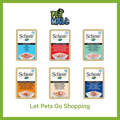 Schesir Cat Pouches with Tuna\Chicken