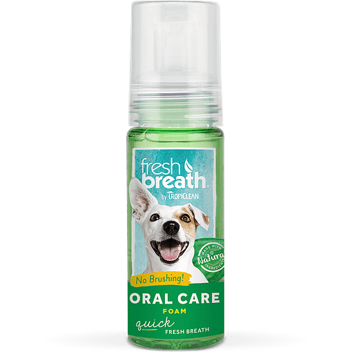 TropiClean Oral Mint Foam 4.5 fl oz