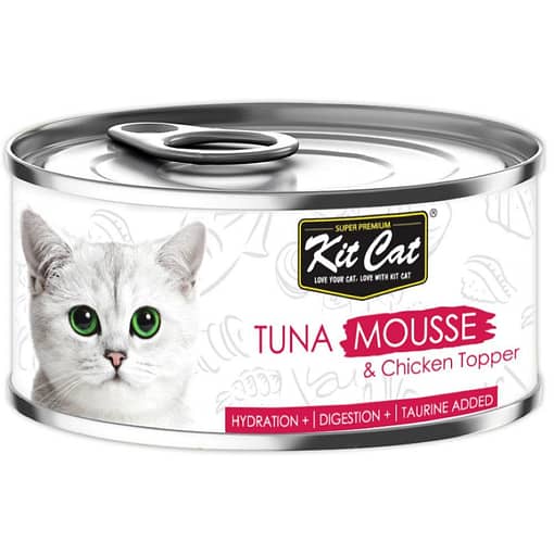 Kit Cat Tuna Mousse & Chicken Toppers 80g