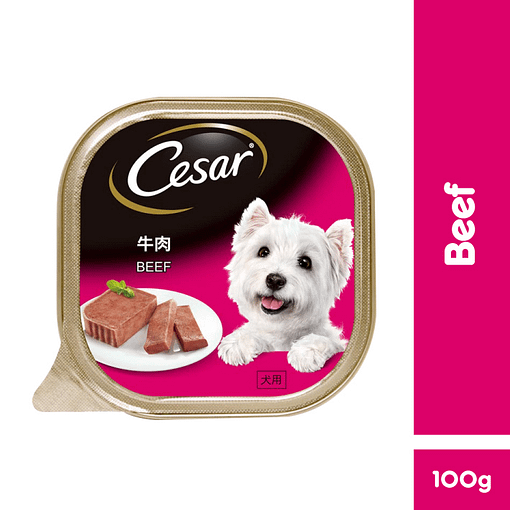 Cesar Dog Food Wet Food Beef 100g