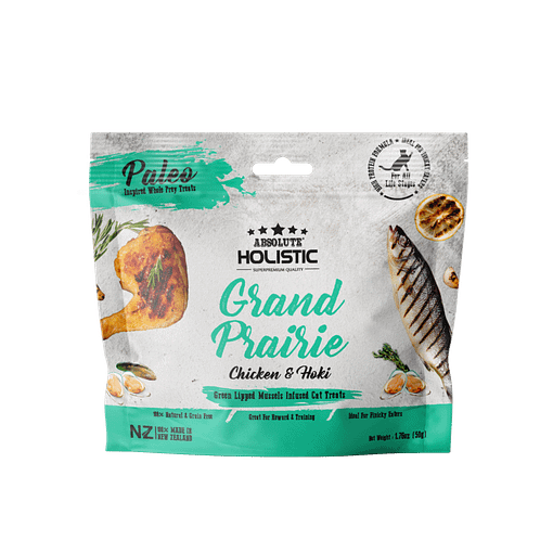 Absolute Holistic Air Dried Cat Treats (Grand Prairie) 50g