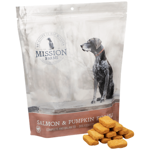 Mission Farms Salmon & Pumpkin Freeze-Dried Dog Food