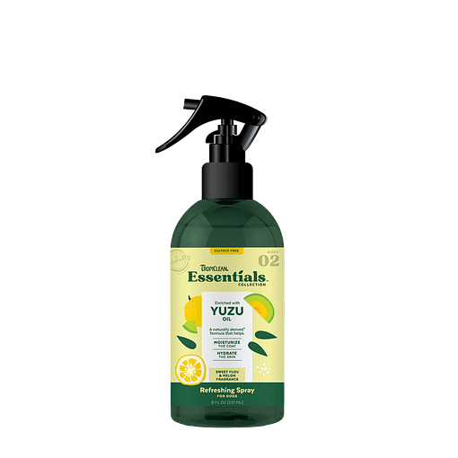 TropiClean Essentials Yuzu Fruit Deodorizing Spray 8oz