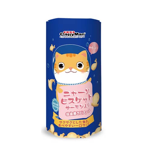 CattyMan Cat Biscuits - Salmon 60g