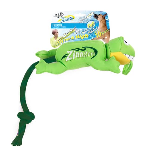 AFP Chill Out Zinngers Flying Frog for Dog