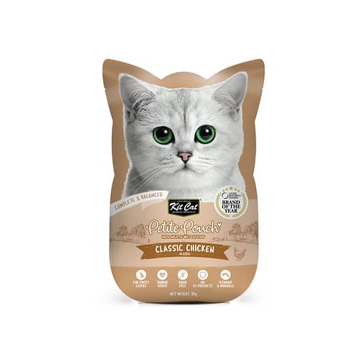 Kit Cat Petite Pouch Classic Chicken Wet Cat Food