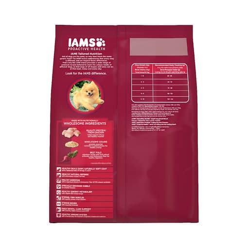 IAMS Dog Food Dry Food Adult Small Breed 3kg