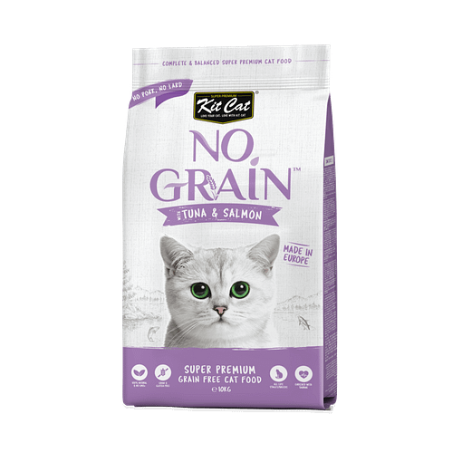 Kit Cat No Grain Dry Cat Food Tuna & Salmon