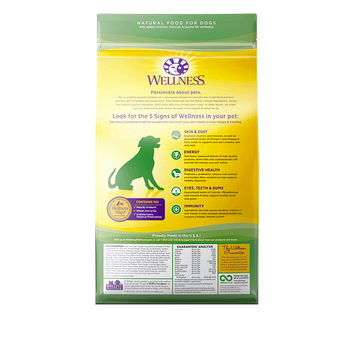 Wellness Complete Health Lamb & Barley Recipe for Dog (2 Sizes)